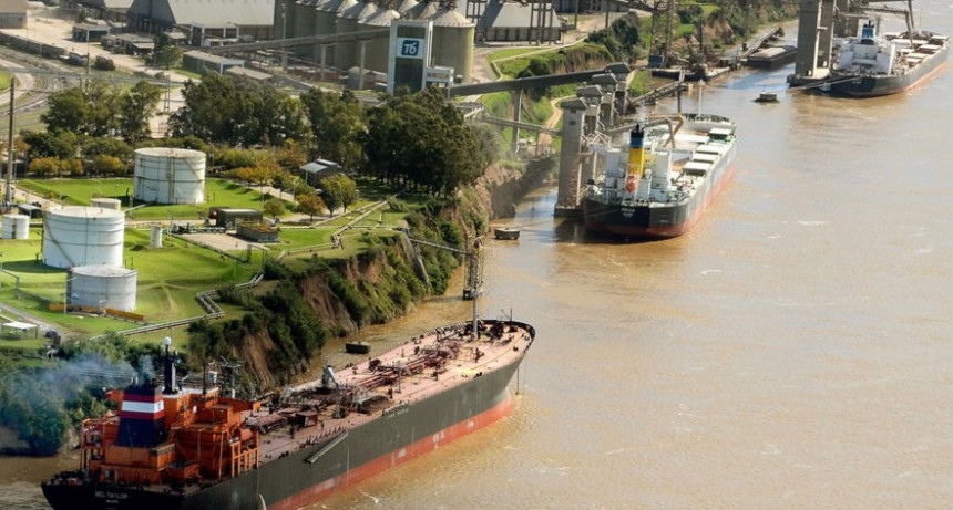 El agro rompió marcas en los puertos argentinos