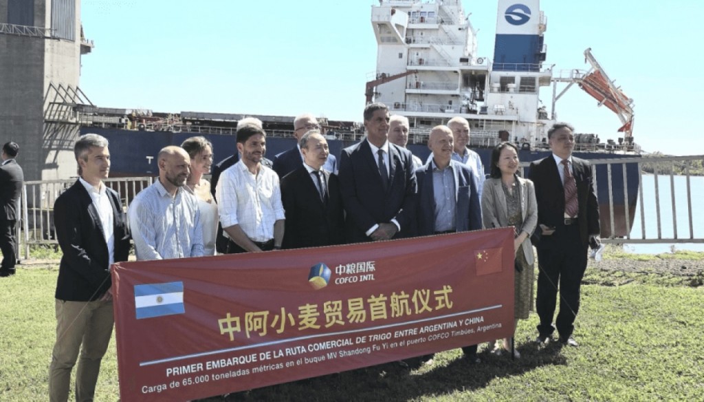 Argentina abre la puerta del trigo a China